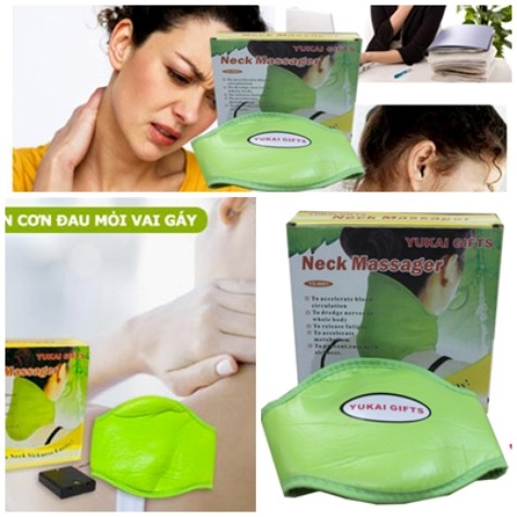 Yukai Gifts Neck Massager Strong Massage Belt